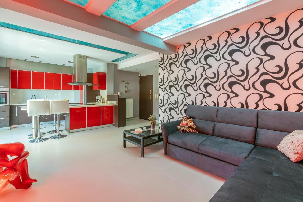 Luxury With Fireplace Near Center Appartement Héraklion